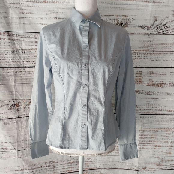 Michael Kors Tops - Michael Kors Light Blue Button Down Shirt